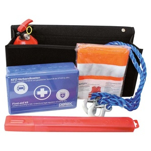 Kofferraumtasche mit Klett und Druckknopf schwarz