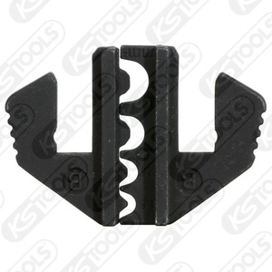 Paire de matrices de sertissage pour cosses non isolées, Ø 0,5 - 10 mm