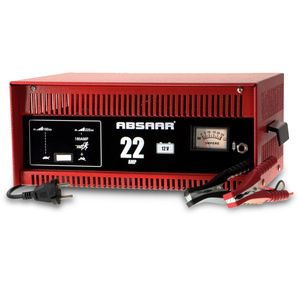 Chargeur de batterie avec aide au démarrage - 12 volts - 22 ampères