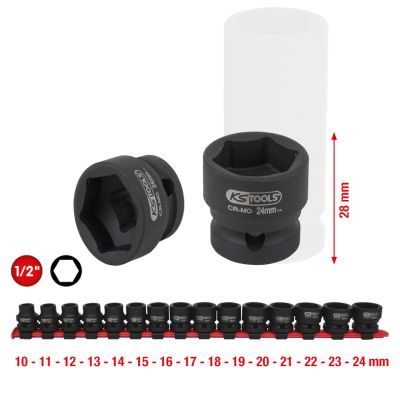 Set capete chei tubulare impact KSTOOLS KS515.0055