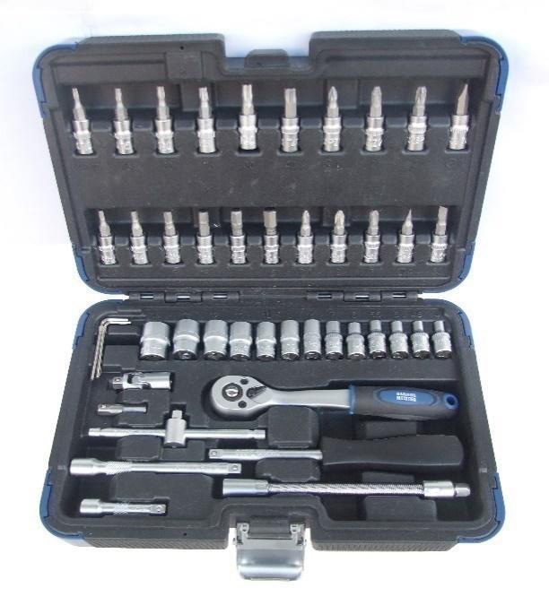 SET TUBULARE 46 BUC. GARAGEMEISTER GM53201