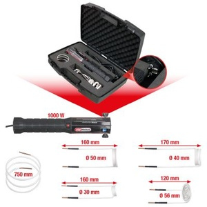 Induction heat gun set, 6 pcs