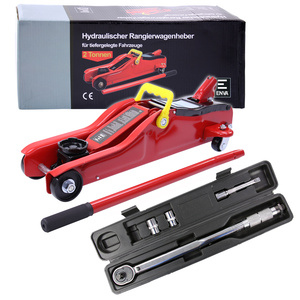 Cric 2t 2000kg "low profile" + clé dynamométrique 1/2