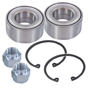 2x jeu de roulements de roue avant sans ABS