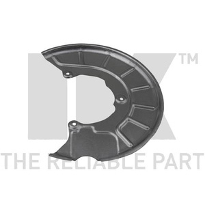 Tôle pare-boue, disque frein, avant droit