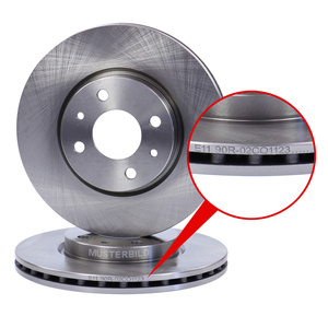 2x disque de frein essieu avant ventilé