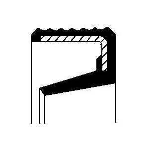 Joint, coupelle de suspension