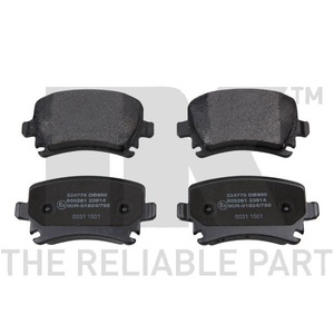 Plaquettes de frein arrière (jeu)