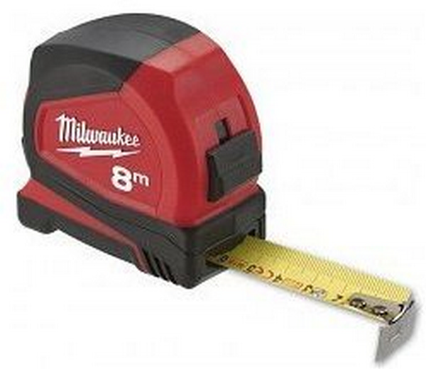 Pro Compact Tape Masura 8m/25mm 1 buc MILWAUKEE MW4932459594