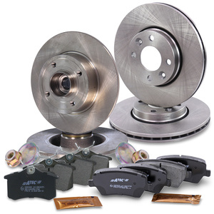 Disques de frein + plaquettes de frein Avant + Arrière