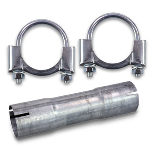 Raccord de tube Ø50 mm + 2x colliers à étrier Ø54 mm