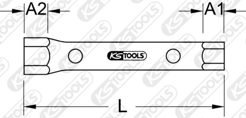 Cheie tubulara KSTOOLS KS518.0872