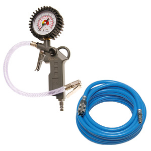 Gonfleur de pneus à air comprimé + tuyau à air comprimé, 10m