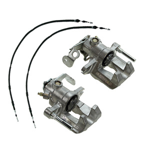 2x étrier de frein + 2x câble de frein essieu arrière