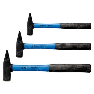Jeu de marteaux de serrurier, manche en fibre de verre, 3 pièces