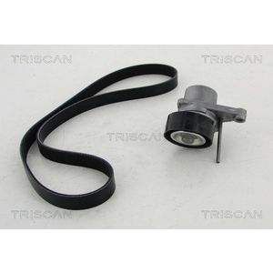 Jeu de courroies trapézoïdales à nervures