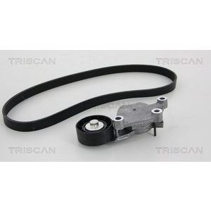 Jeu de courroies trapézoïdales à nervures