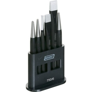 Jeu de burins, - chasse-goupilles, - grains - Nombre d'outils : 6