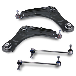 2x bras de suspension + 2x barres d'accouplement avant