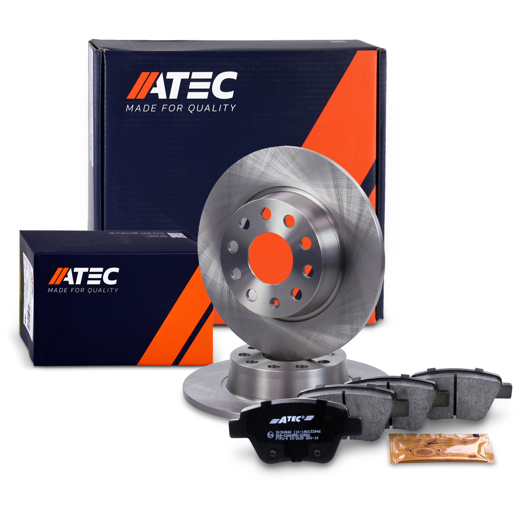 13.0460-4060.2 ATE 604060 Kit pastiglie freni senza contatto