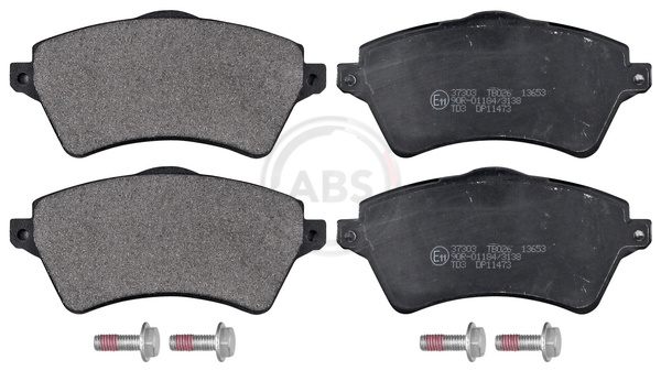 A.B.S. 37303 - Kit de plaquettes de frein, frein à disque