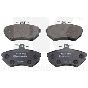 Jeu de plaquettes de frein essieu avant