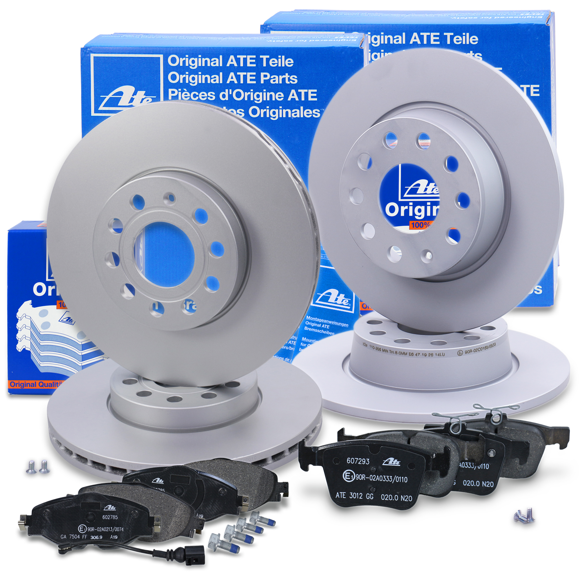 ATE 24819002862 Cavo Indicatore Usura Pastiglie Freno A Disco - Lunghezza 867 Mm - Ricambio Auto Di Qualità