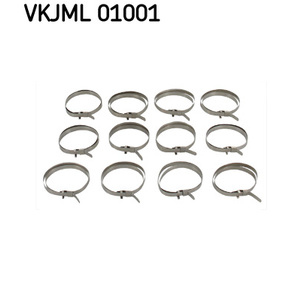 SKF VKJML01001 - Assortiment, collier de serrage 12 pcs.