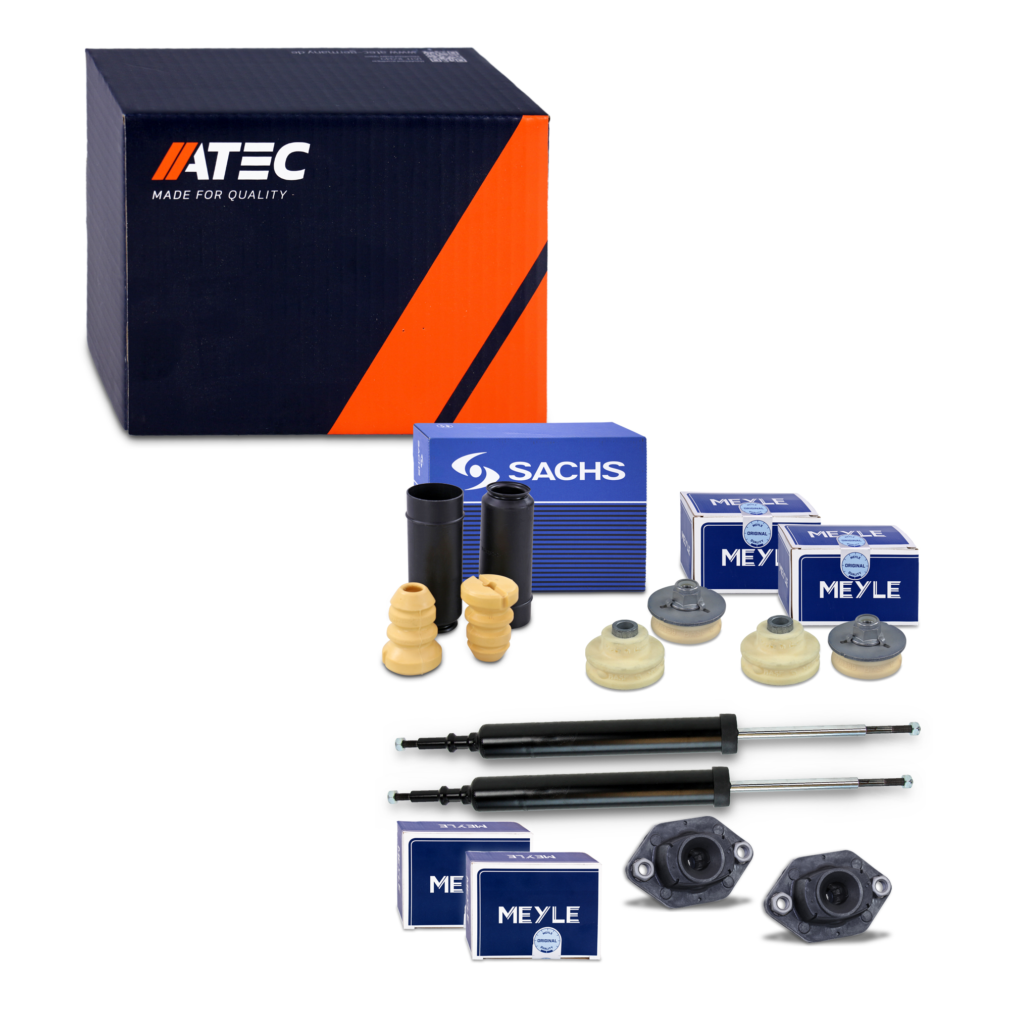 Supporto Ammortizzatore Posteriore Sachs 802 528 Con Cuscinetto Integrato – Assale Anteriore