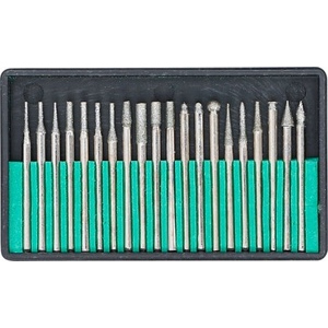 Outils de meulage et de fraisage diamantés - 20 pcs.
