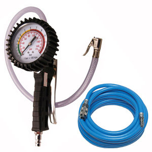 Pistolet de gonflage + tuyau d'air comprimé