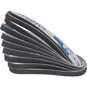 Sanding belt for pneumatic belt sander, grain size 60