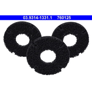 ATE 03.9314-1331.1 - Disque de nettoyage, kit de nettoyage pour moyeu de roue